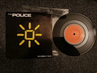 The Police - Invisible Sun Vinilo Single
