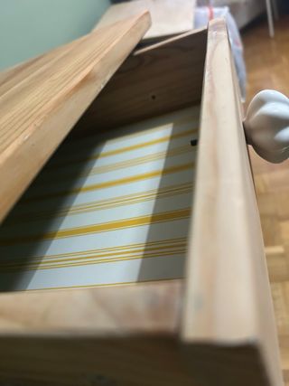 Mesitas de noche Ikea madera