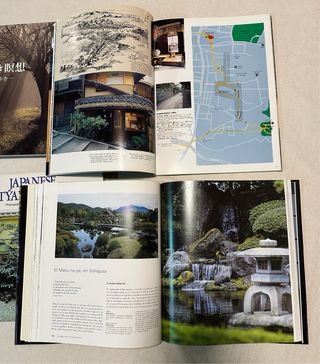 4 libros Japón casas y jardines