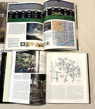 4 libros Japón casas y jardines