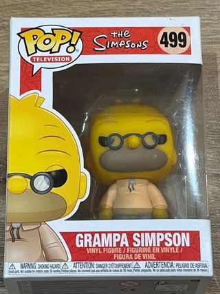 Funko Pop! Los Simpson: Abuelo Simpson #499