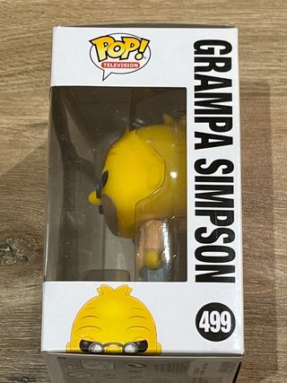 Funko Pop! Los Simpson: Abuelo Simpson #499