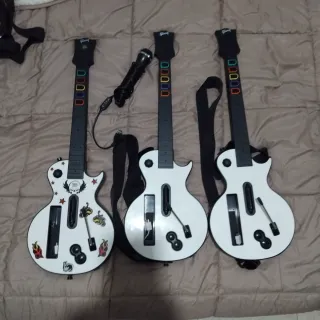 Lote 3 Guitarras Guitar Hero Wii Gibson