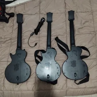 Lote 3 Guitarras Guitar Hero Wii Gibson