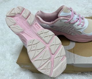 Zapatillas Asics gel Mujer Rosa y Plata