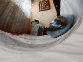 Pantallas cromadas space age cromadas lampara staf