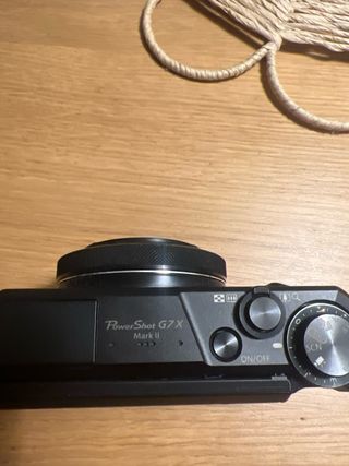 Canon G7x Mark II Cámara Digital Negra