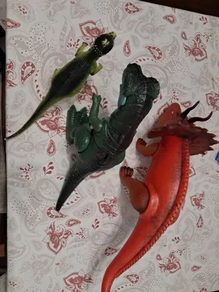 Lote Juguetes Dinosaurios