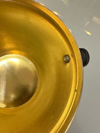 Azucarero Vintage Dorado Metal