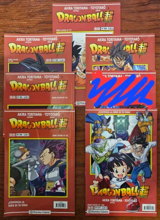 Dragon Ball Super Serie Roja Lote 14 comics