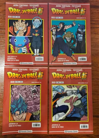 Dragon Ball Super Serie Roja Lote 14 comics
