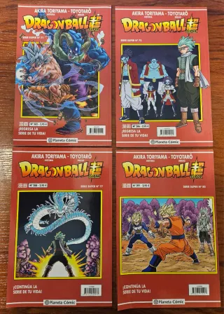 Dragon Ball Super Serie Roja Lote 14 comics