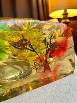 Pieza Resina Francesa Años 70 25cm