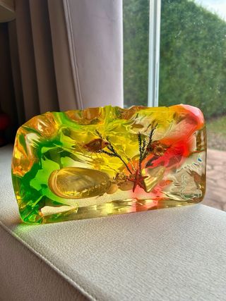 Pieza Resina Francesa Años 70 25cm