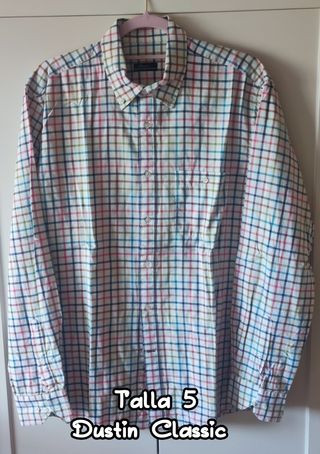 Camisa de cuadros Dustin Talla 5