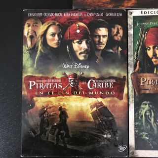 Trilogía Piratas del Caribe DVD