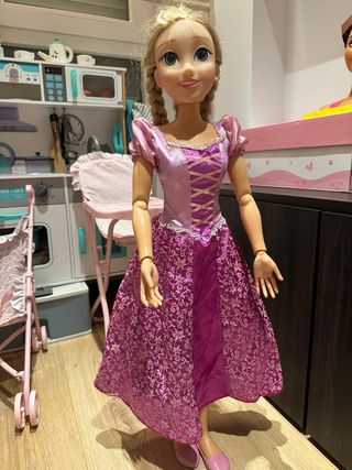 Muñeca Rapunzel 80cm