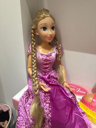 Muñeca Rapunzel 80cm