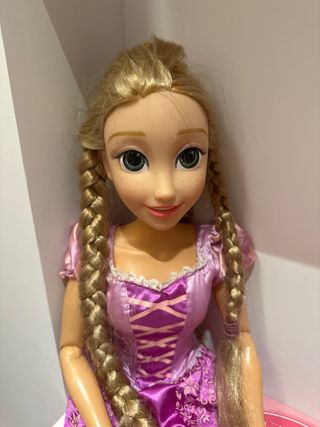 Muñeca Rapunzel 80cm