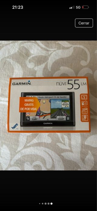 GPS Garmin nuvi 55LM
