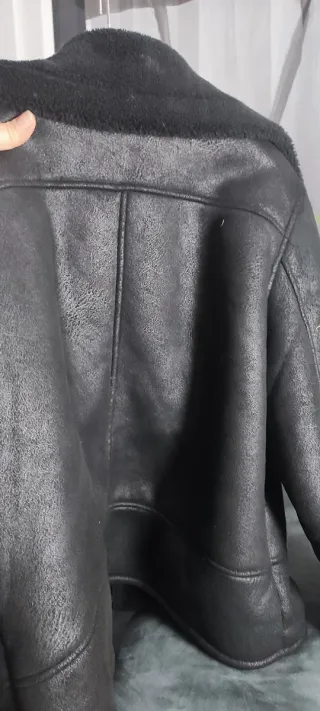 Giacca montone ecologico Take two nera taglia L.