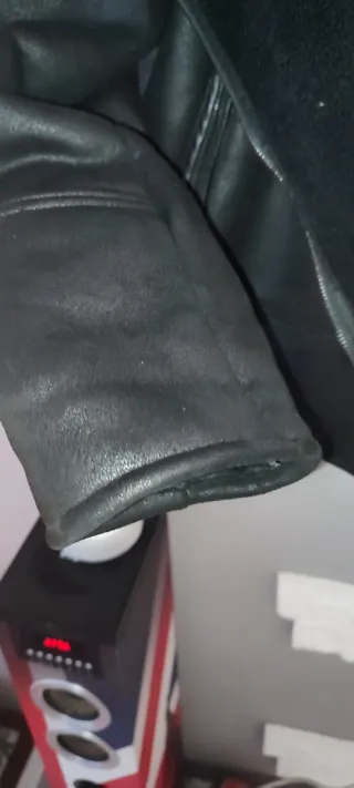 Giacca montone ecologico Take two nera taglia L.