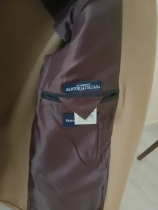 Cappotto Cammello Sartoria Italiana