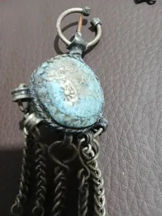 Colgante del siglo XIX,origen bereber (árabe)