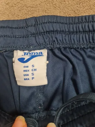 Pantalón corto deportivo Joma azul