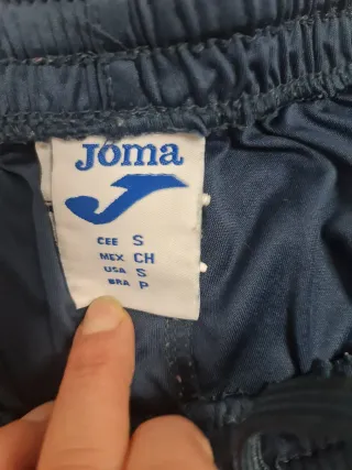Pantalón corto deportivo Joma azul