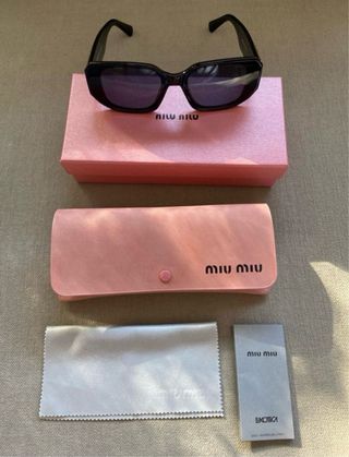 Occhiali da sole Miu Miu neri