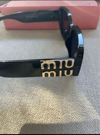 Occhiali da sole Miu Miu neri
