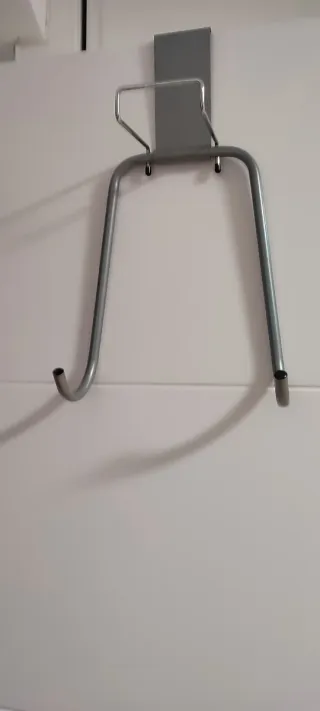 Colgador puerta tabla planchar metal