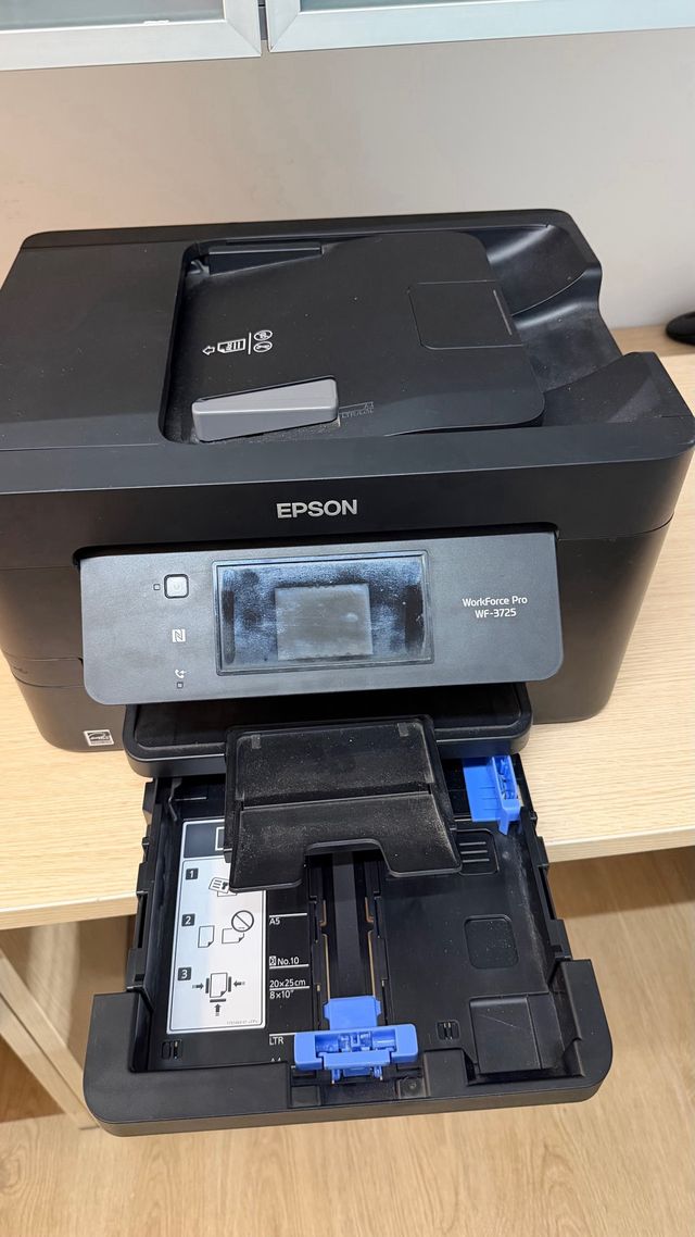 Impresora Multifunción Epson WF-3725 Negra