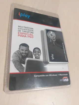Lector Tarjetas iplay PS3 USB Multi Card Reader