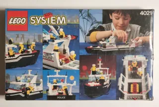 Lego System Town 4021 Nave Polizia