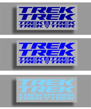 Pegatinas TREK para bicicleta