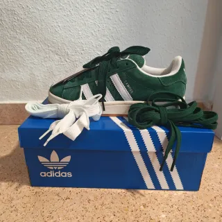 Zapatillas Adidas Campus Verdes Talla 39 1/3