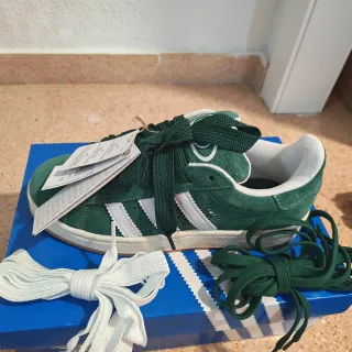 Zapatillas Adidas Campus Verdes Talla 39 1/3