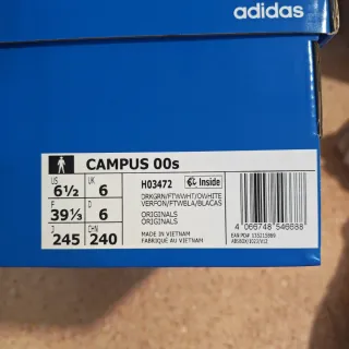 Zapatillas Adidas Campus Verdes Talla 39 1/3