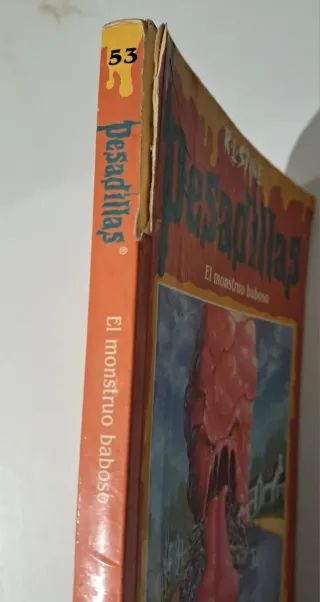 Libro Pesadillas 53 El Monstruo Baboso