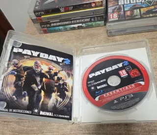Lote 7 Juegos PS3: Minecraft, GTA V, Payday 2, WWE