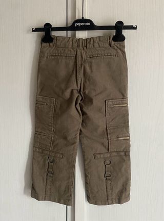 Pantaloni cargo Braez bimbo 4 anni