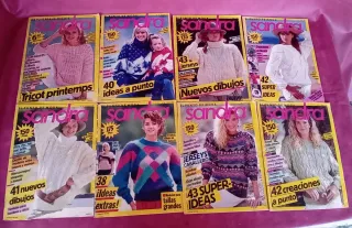 LOTE DE 17 REVISTAS MODA Y LABORES VINTAGE