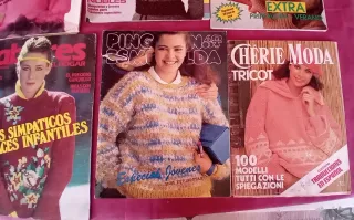 LOTE DE 17 REVISTAS MODA Y LABORES VINTAGE