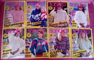 LOTE DE 17 REVISTAS MODA Y LABORES VINTAGE