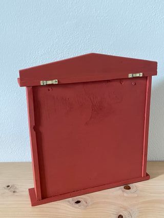 Porta Lettere e Porta Chiavi da parete British Red