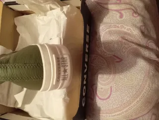 Converse mujer verde a estrenar