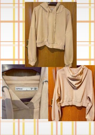 Felpa Beige Lefties Taglia L Donna