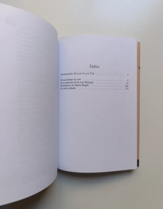 Cuentos policíacos. Edgar Allan Poe.